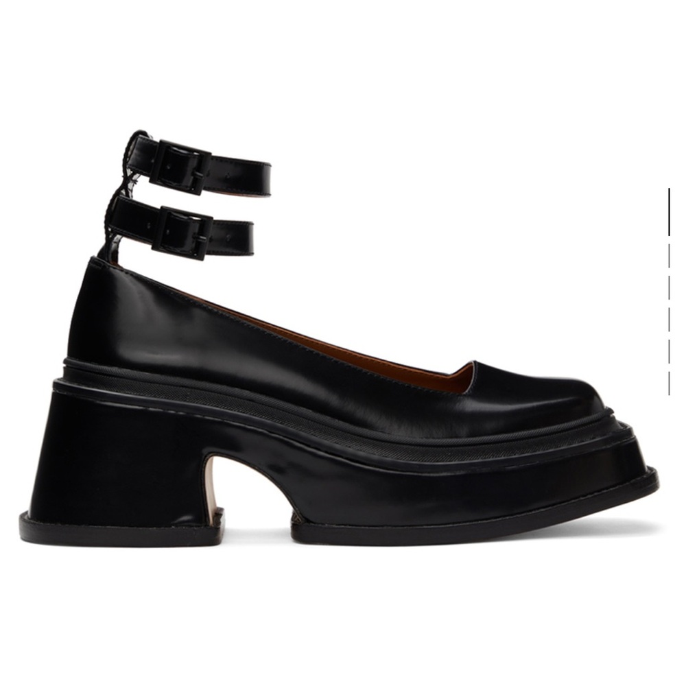 Shushu/tong platform black buckle heels 
Size 38 Worn a handful of times